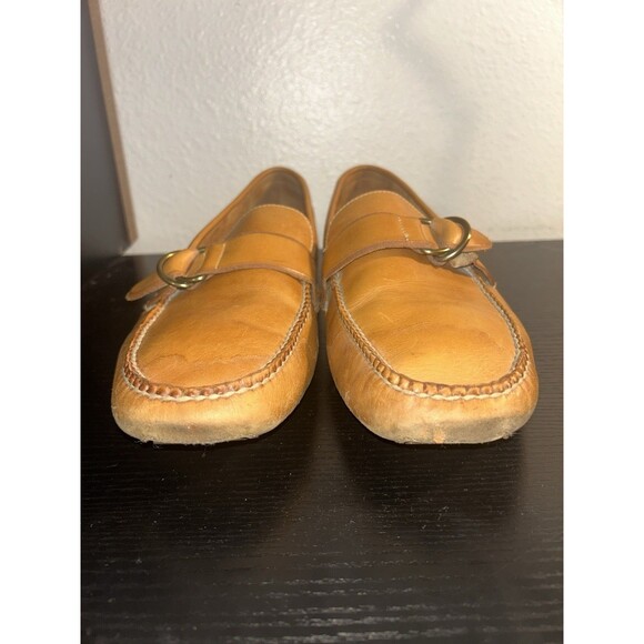 Men’s Ralph Lauren Polo Loafers Moccasins Marks Driving Shoes Brown Sz 13D main image 6